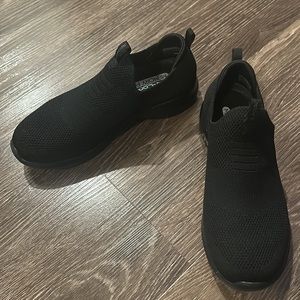 Almost New Black Sketchers - size 7.5